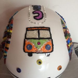 Cem's Helmet - Back view